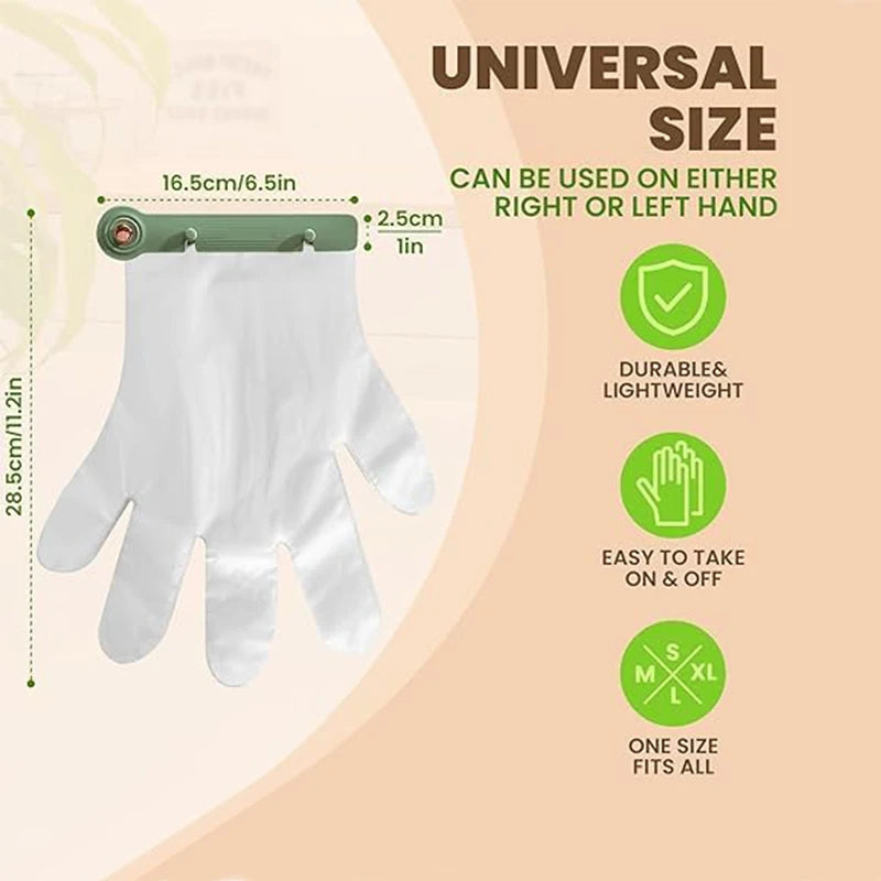 Purilite Select | Wall Mounted Disposable Glove Holder | Kitchen Glove Storage Box | Disposable Glove Dispenser