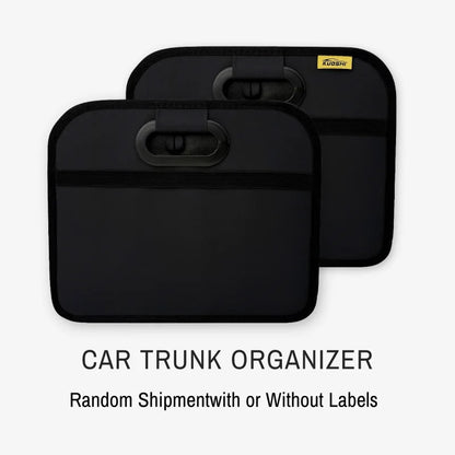 Purilite Select Foldable Car Trunk Organizer for SUV, Portable Storage Box with Pockets, Multi-Purpose Cargo Organizer for Camping, Travel & Vehicle Storage