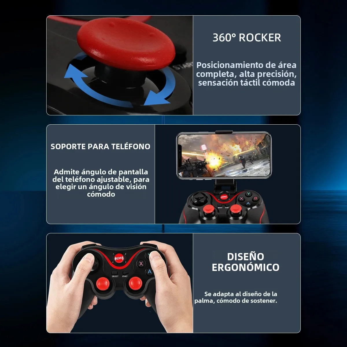 Purilite Select Wireless Bluetooth Gamepad
