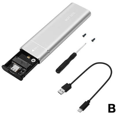 Purilite Select Dual Protocol M.2 SSD Case – M.2 NVMe & SATA Enclosure