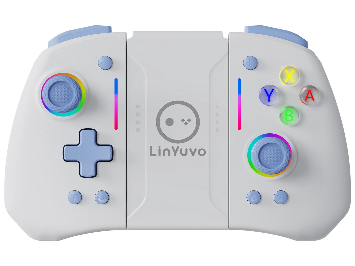 Purilite Select KS42 Meteor Light Wireless Joypad with 8-Color RGB Lights for Switch/Lite/OLED