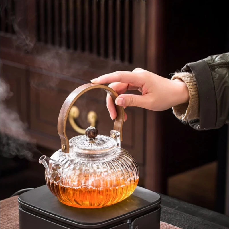 Purilite Select Electric Ceramic Tea Stove 220V | Glass Teapot Heater with Touch Control | 1000W Smart Tea Cooker for Home and Office
