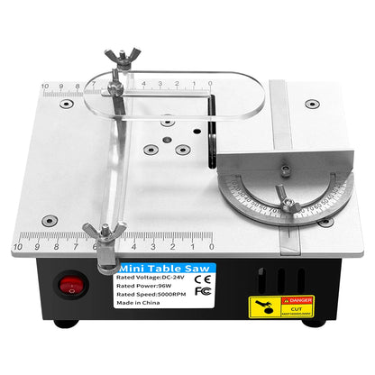 Purilite Select | DIY Mini Table Saw | 96W Precision Compact Cutting Machine | 5000RPM | For Wood, PCB, Plastic & Aluminum