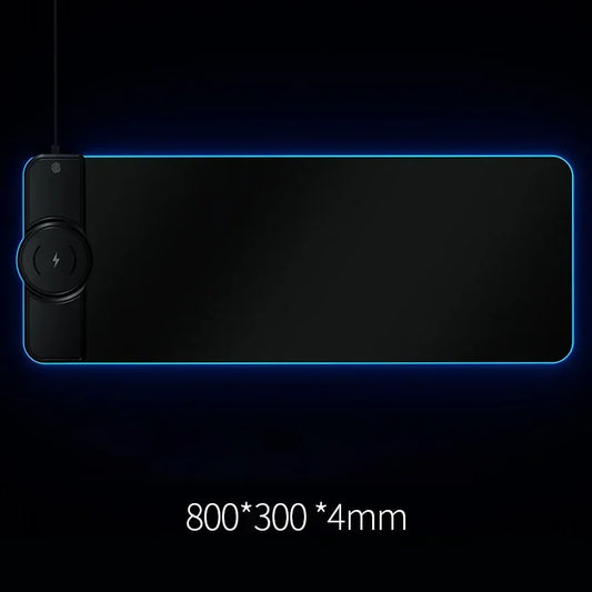 Purilite Select RGB Wireless Charging Gaming Mouse Pad with 15W Fast Charging