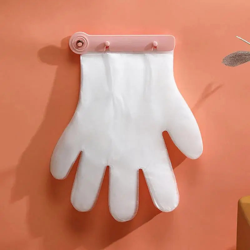 Purilite Select Wall Mounted Disposable Glove Holder Organizer with 300 Food Handling Gloves – Kitchen Hygiene Storage Dispenser