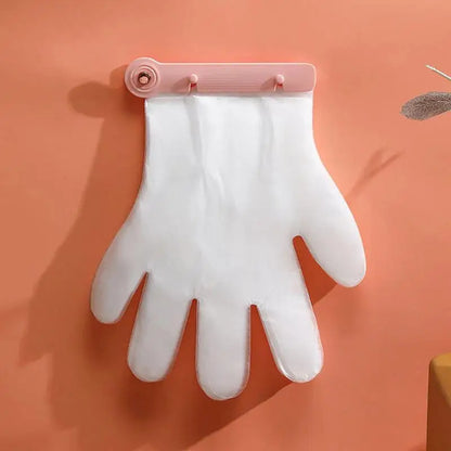 Purilite Select Wall Mounted Disposable Glove Holder Organizer with 300 Food Handling Gloves – Kitchen Hygiene Storage Dispenser