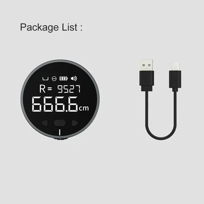 Purilite Select Rechargeable Electronic Multifunction Ruler with HD LCD Display and Long Distance Measurement (Set of 2)