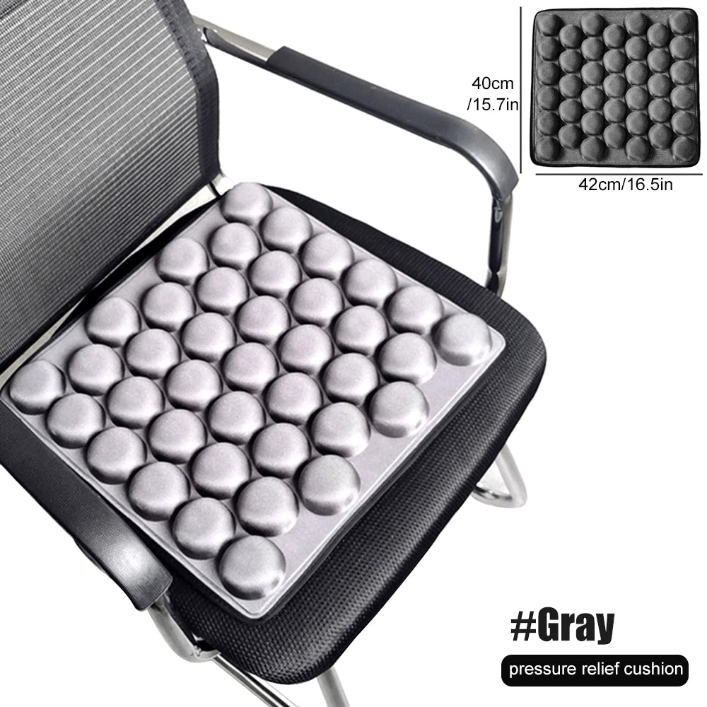 Purilite Select 3D Air Cushion Seat Pad | Office Chair & Car Seat Cushion | Breathable Comfort Support Cushion | (45x45cm)