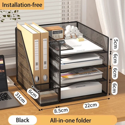 Purilite Select Office Desktop File Rack