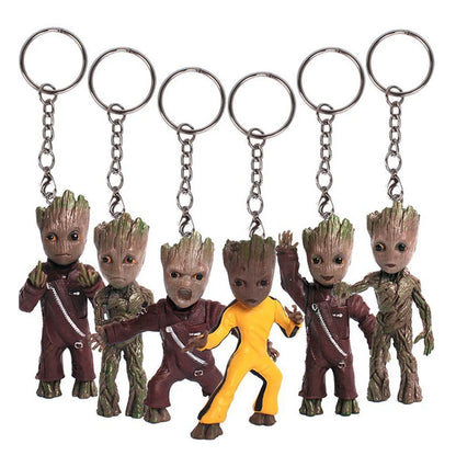 Purilite Select Groot Anime Figure Keychain