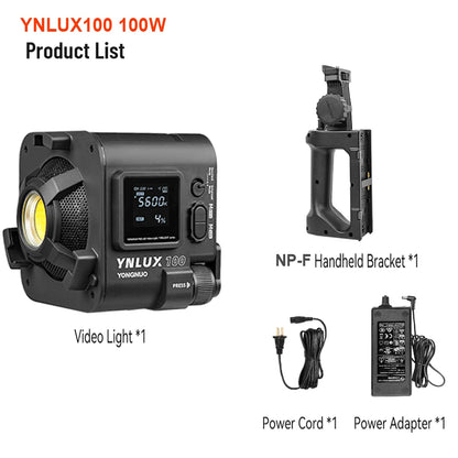 Purilite Select YNLUX100 PRO Handheld LED Video Light