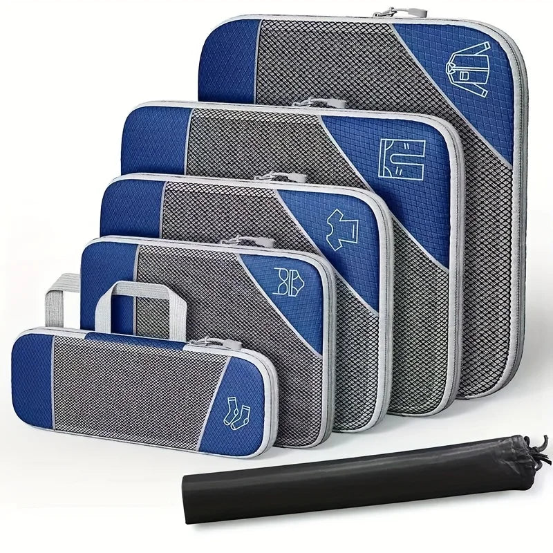 Purilite Select 6PCS Travel Packing Cubes Set