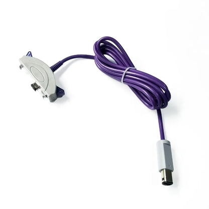 Purilite Select 1.8M GBA to Game Console Link Cable Adapter Data Connection Cord for Compatible Handheld and Console Gaming Systems | Set of 2