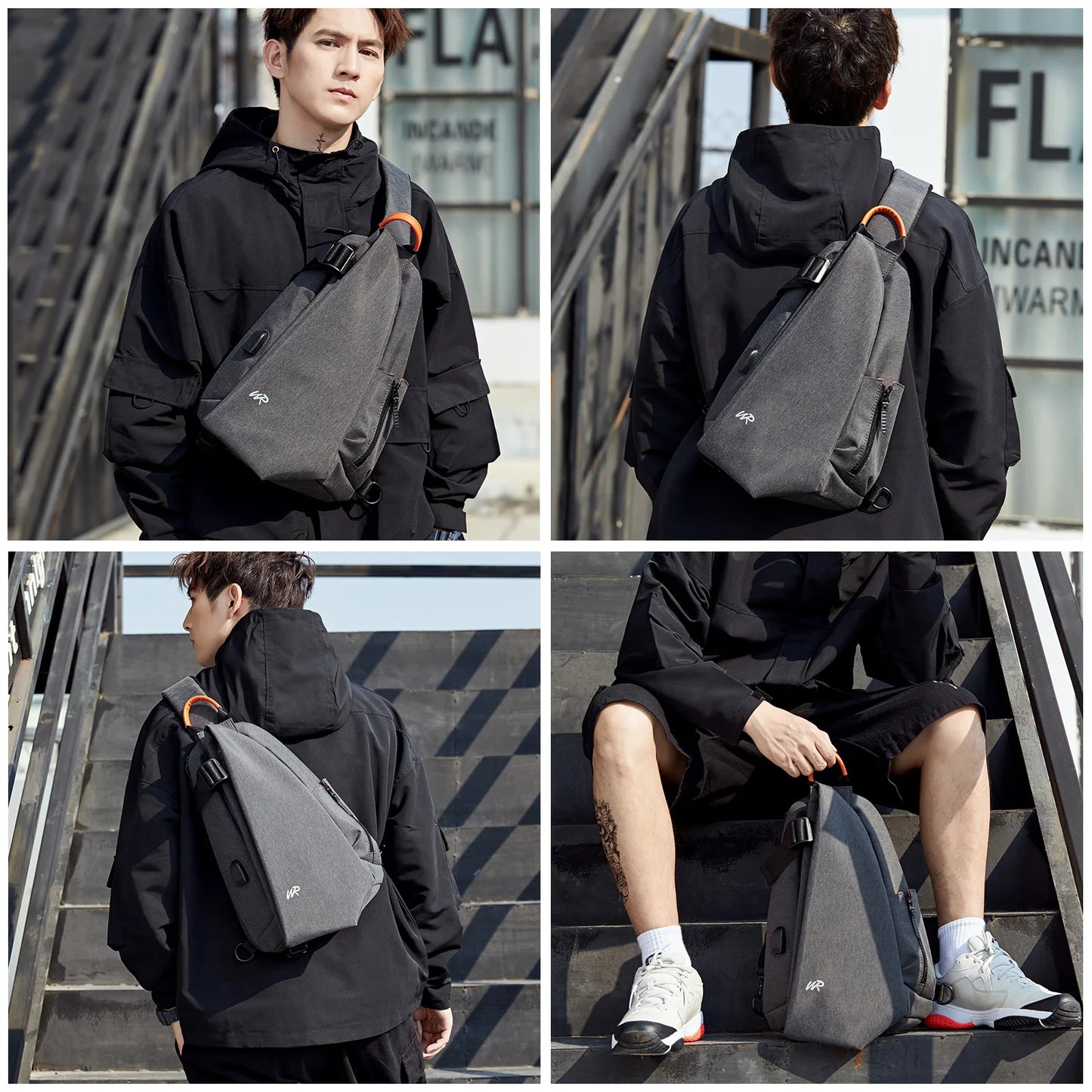 Purilite Select Anti-Theft Crossbody Sling Bag