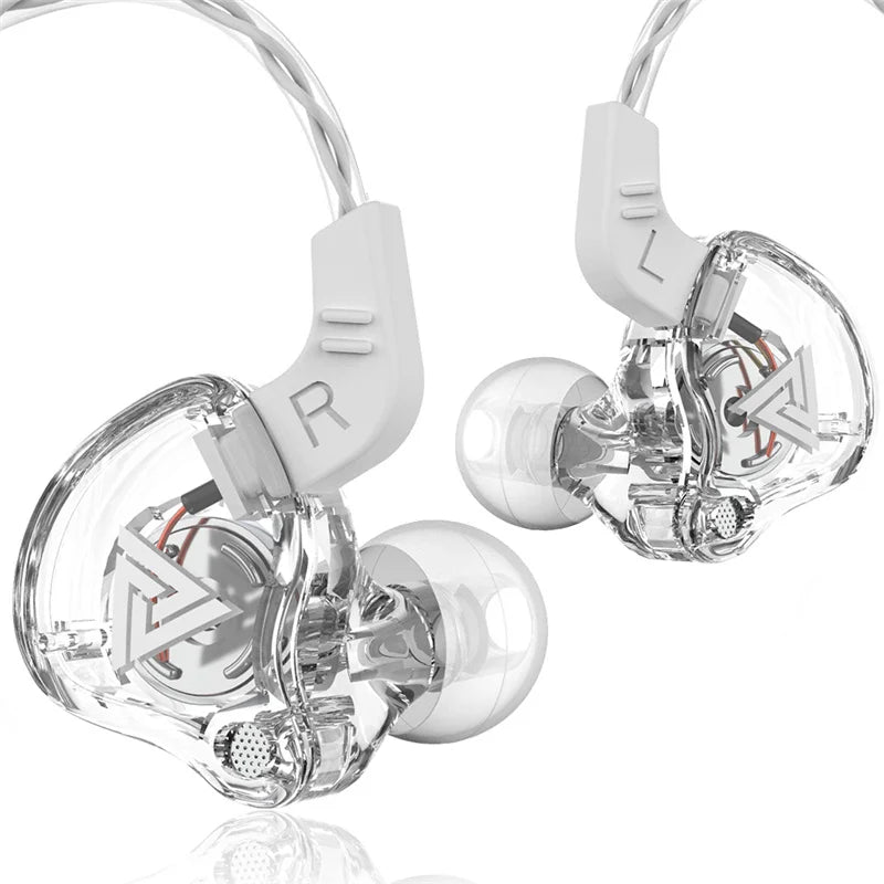 Purilite Select QKZ AK6 Copper Driver HiFi Wired Earphones 3.5MM