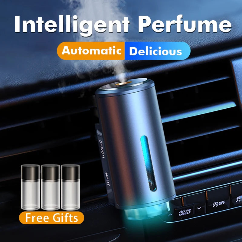 Purilite Select Car Electric Air Diffuser Aroma Car Air Vent Humidifier Mist Aromatherapy Car Air Freshene