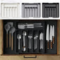 Purilite Select Household Expandable Cutlery Storage Box