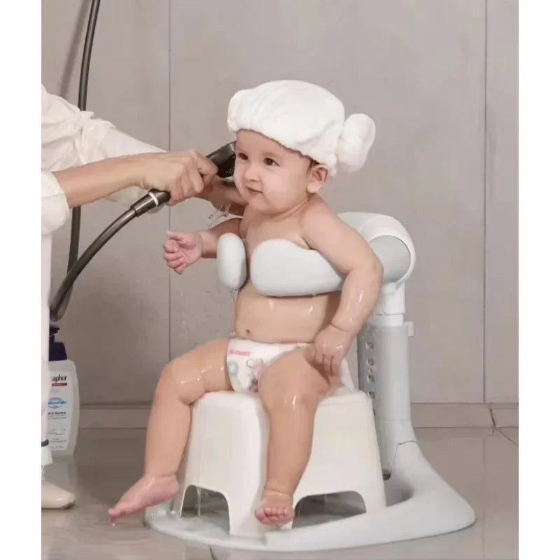 Purilite Select Safe Adjustable Baby Bath Tower | Toddler Shower Stand | Adjustable Bath Support | Bathroom Safety Aid