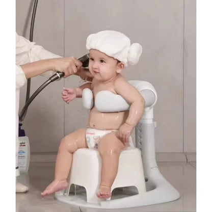 Purilite Select Safe Adjustable Baby Bath Tower | Toddler Shower Stand | Adjustable Bath Support | Bathroom Safety Aid