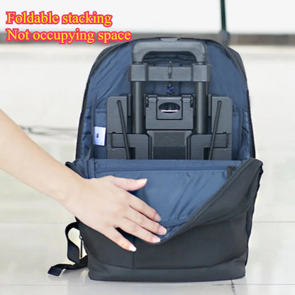 Purilite Select Handheld Foldable Shopping Cart | Multi-Functional Aluminum Alloy Trolley | Portable Grocery & Camping Utility Cart