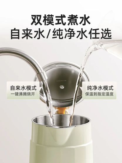 Purilite Select Sleek Plastic Electric Kettle with Auto Shut-Off (220V, CE Certified)
