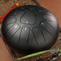 Purilite Select | 8 Inch Steel Tongue Drum 11 Notes | Key of F Handpan Drum | Meditation Yoga Musical Instrument with Carry Bag