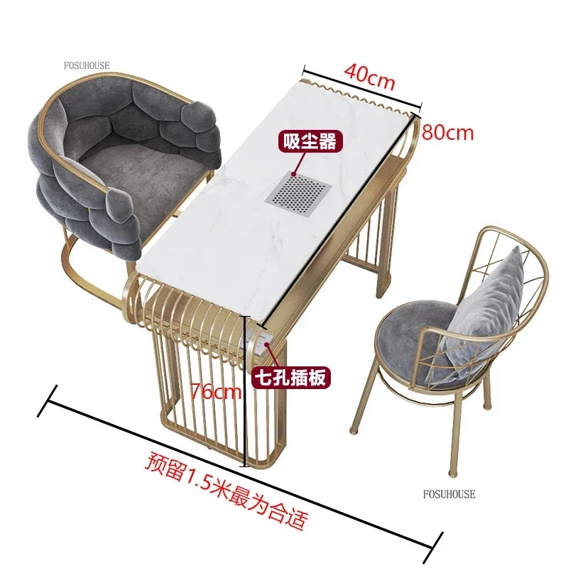 Purilite Select Modern Wrought Iron Nail Table