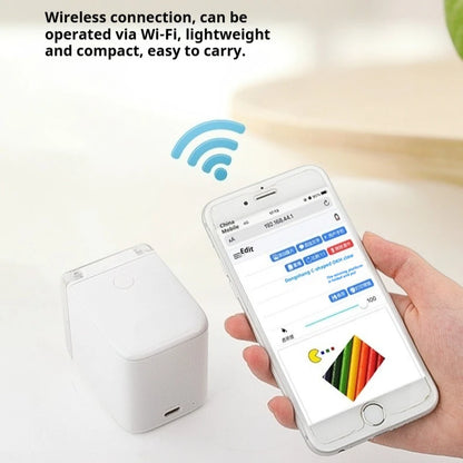 Purilite Select Portable Wireless Handheld Inkjet Printer | Mini Mobile Label and Logo Printing Device with WiFi Connectivity for Packaging, Cards, and Office Use