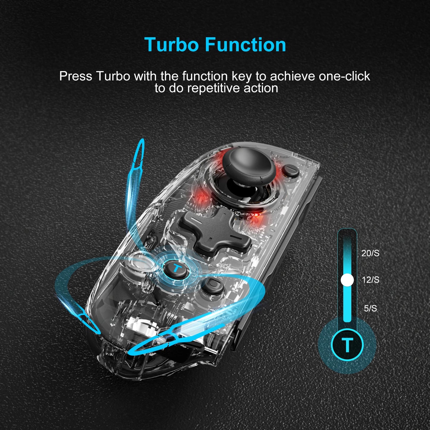 Purilite Select KS58 8-LED Color Replacement Joypad Wireless Controller