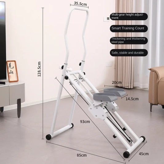 Purilite Select Foldable Step Machine | Indoor Stair Climbing Machine | Low Noise Cardio Fitness Equipment for Home Gym
