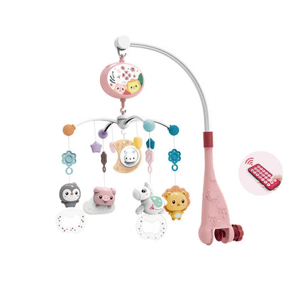 Purilite Select: Musical Baby Crib Mobile with Lights & Projection Remote-Controlled Crib Toy with Soothing Music and Nightlight