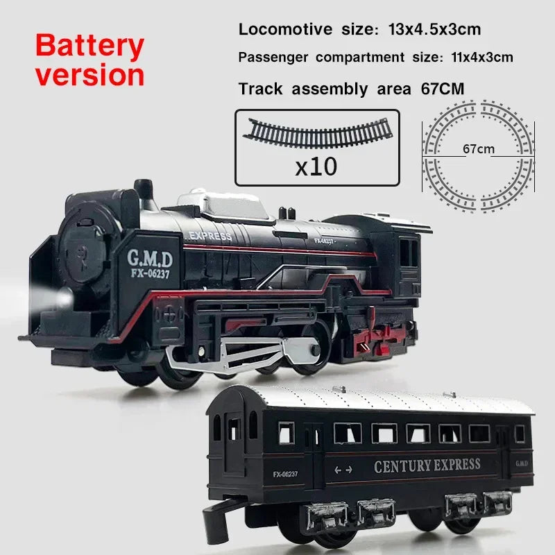 Purilite Select Classical Railway Freight Train Toy