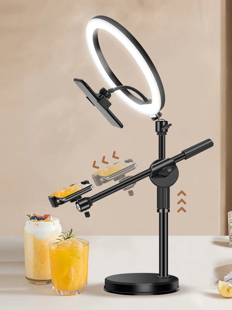 Purilite Select 30CM Overhead Tripod with Ring Light