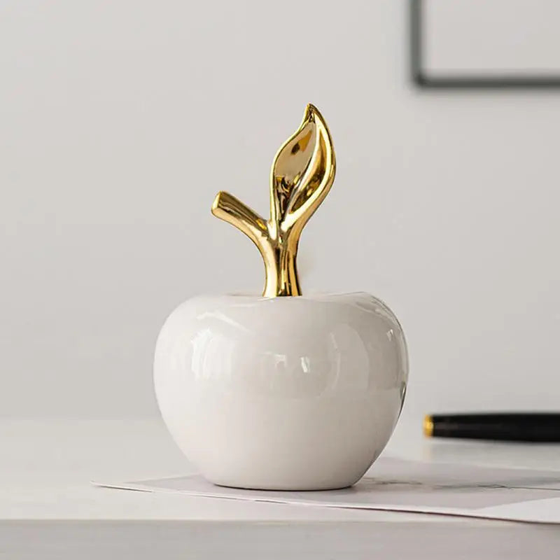 Purilite Select Ceramic Cute Funny Christmas Fruit Ornaments