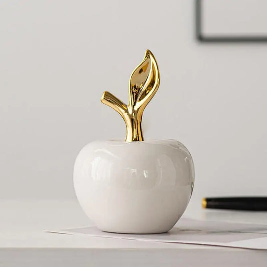 Purilite Select Ceramic Cute Funny Christmas Fruit Ornaments