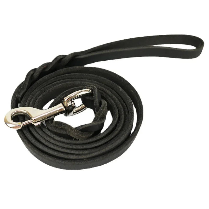 Purilite Select Genuine Leather Dog Leash