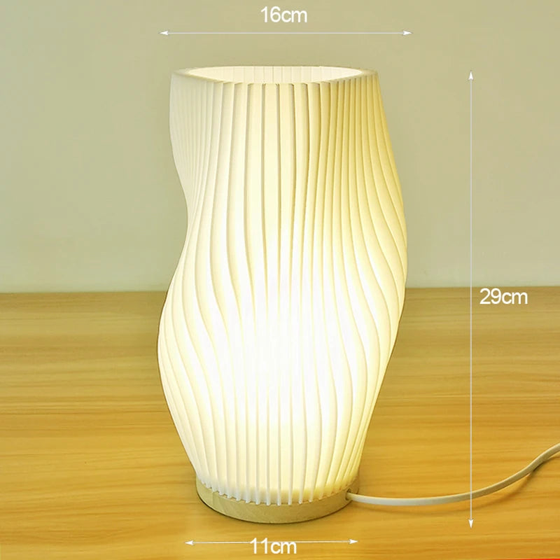 Purilite Select French Cream Style 3D Desk Lamp