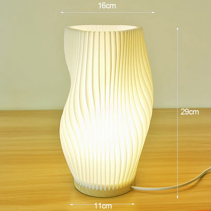 Purilite Select French Cream Style 3D Desk Lamp