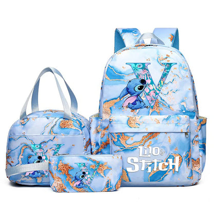 Purilite Select 3PCS Lilo & Stitch School Bag Set