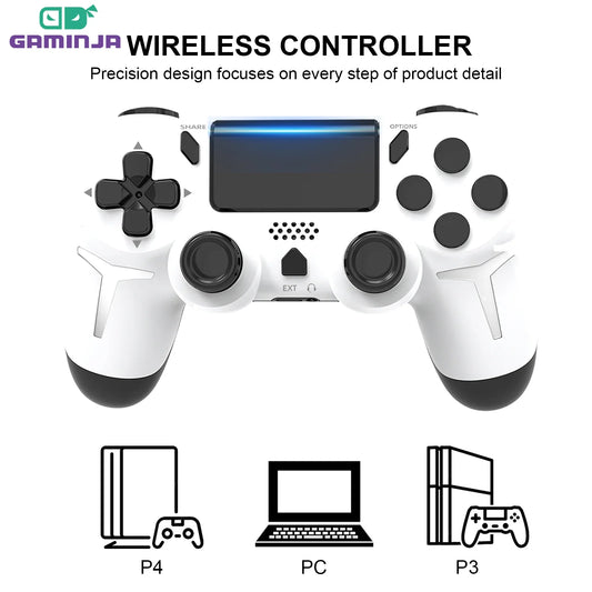 Purilite Select Wireless Gamepad 6-Axis Gyroscope Dual Vibration Touch Pad Controller