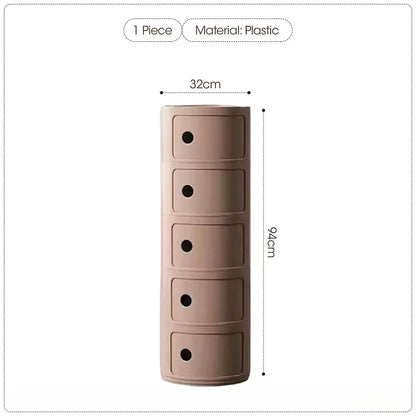 Purilite Select Nordic Net Red Bedside Cabinet