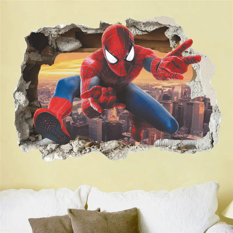 Purilite Select 3D Spiderman Wall Sticker