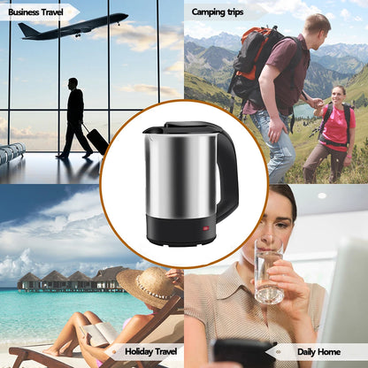 Purilite Select Premium Stainless Steel Electric Kettle with Auto Shut-Off (220V)