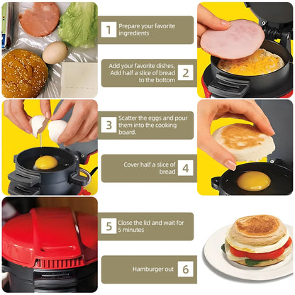 Purilite Select Portable Burger & Sandwich Toaster Maker