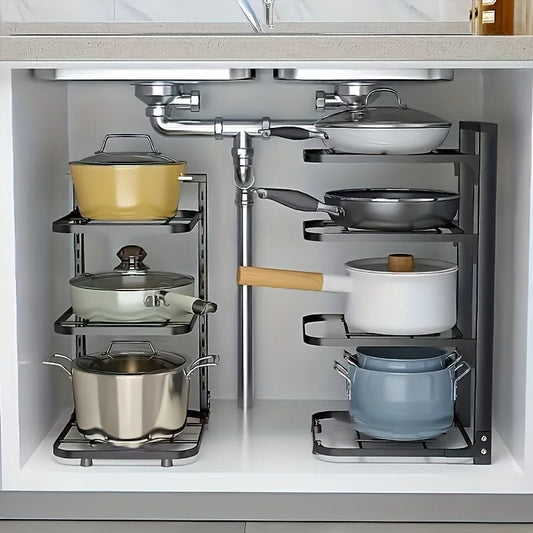 Purilite Select Adjustable Pot Rack Organizer