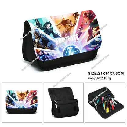Purilite Select 3PCS Anime Fortnite Backpack Set