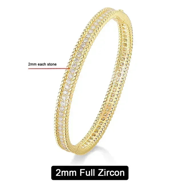 Purilite Select 2mm Full Moissanite Bangle