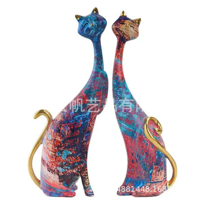 Purilite Select Luxury Couple Cat Figurine