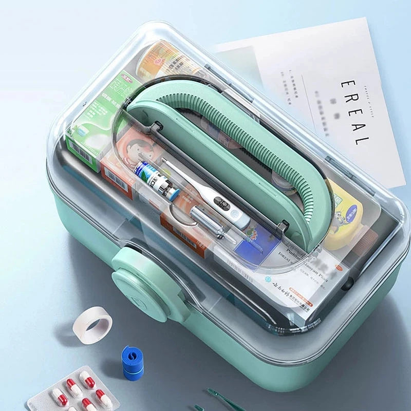 Purilite Select Large Capacity Family Medicine Organizer Box