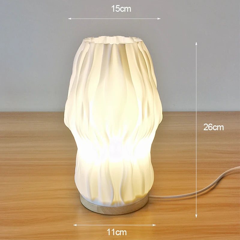 Purilite Select French Cream Style 3D Desk Lamp
